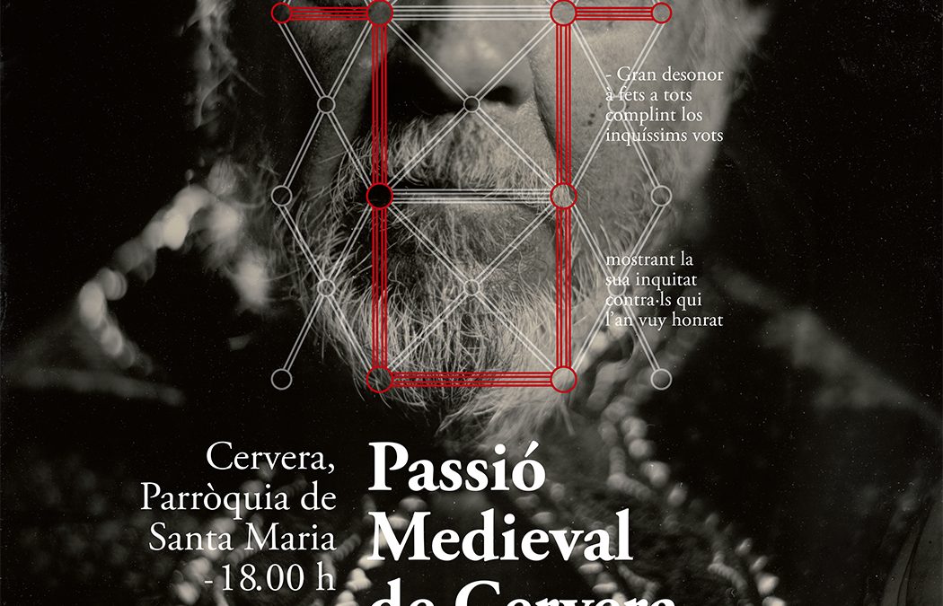 La Passió Medieval de Cervera presenta el cartell