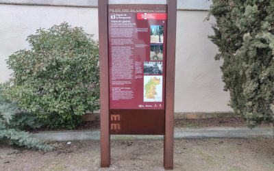 The Paeria renews the panels of the Civil War space route in Cervera