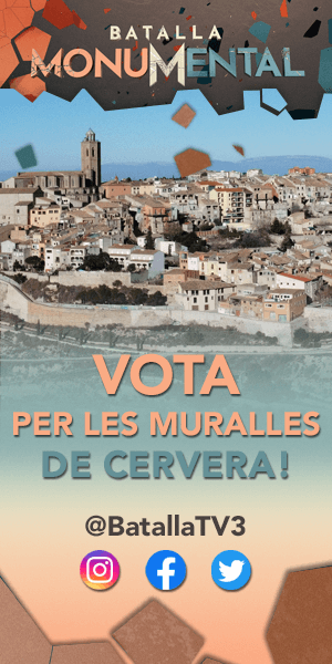 Vote Cervera for the Monumental Battle of TV3