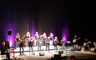 The performance of BCN Gospel Messengers vibrates the Gran Teatre de Cervera
