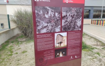 La Paeria renova el plafó del camp de concentració franquista a la Cros