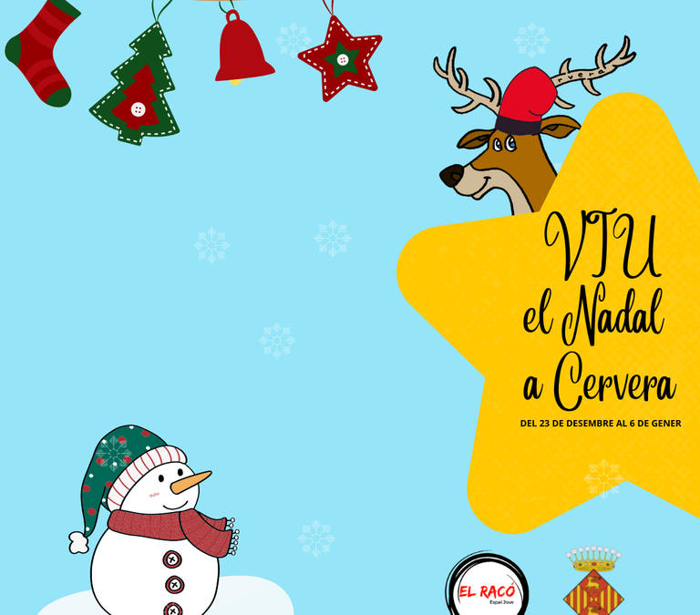 Cervera recovers the Christmas Park, which is combined with the offer of more than 20 activities for children and young people
