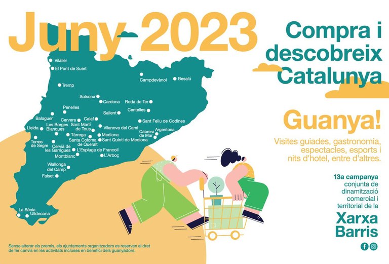 Cervera se vuelve a añadir a la campaña "Compra y descubre Cataluña"
