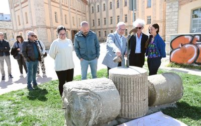 The Cervera Wheat Museum inaugurates the sculpture "Inercia analema"