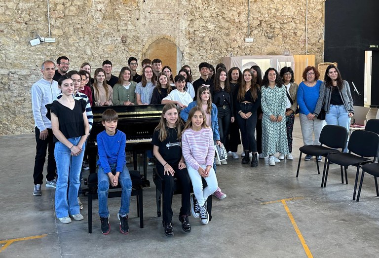 Pianistes cerverins actuen en un concert d’intercanvi a Palafrugell